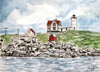 Lighthouse Painting