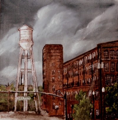 Acrylic Paint Artists on Acrylic Painting Expressive Landscape Proof By American Artist Robert