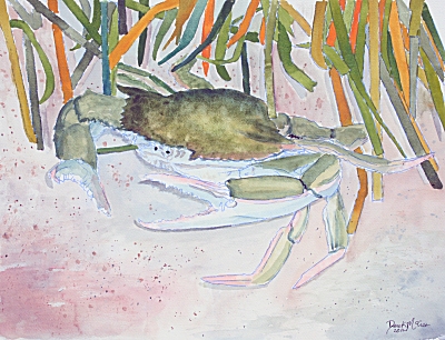 crab painting