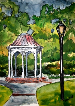 gazebo painting