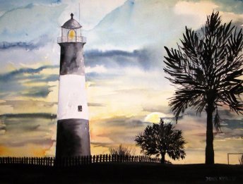 lighthouse art