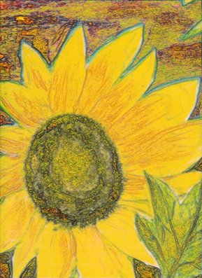 oil flower painting