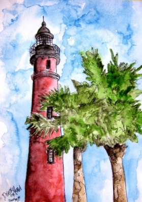 lighthouse paintings