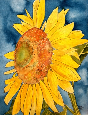 sunflowers art print